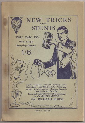 Dr. Richard Rowe: New Tricks and Stunts