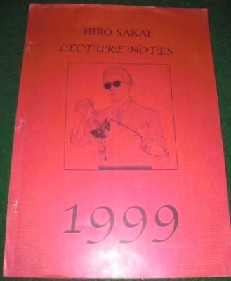 Sakai: Lecture Notes 1999