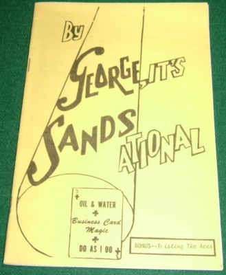 By George It's
              Sands-Ational
