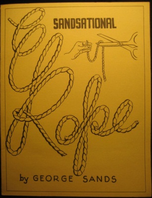 George Sands:
              Sandsational Rope