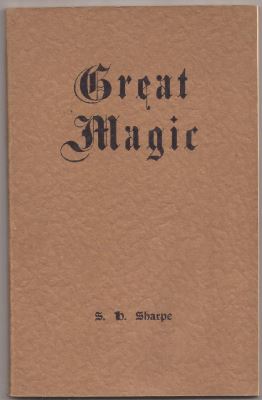 Sharpe: Great Magic