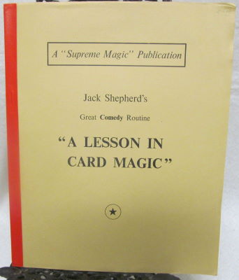 Jack Shepherd: A Lesson in Card Magic