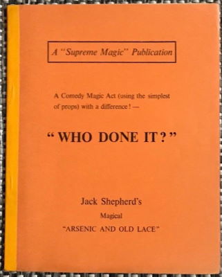 Jack Shepherd: Who Done It?