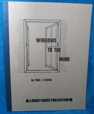 Siegel: Windows to
              the Mind
