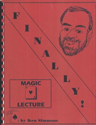 Ken
              Simmons: Finally! Magic Lecture