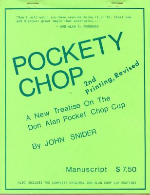 Snider: Pockety Chop