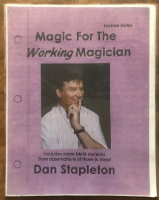 Dan Stapleton: Magic for the Working Magician