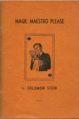 Stein: Magic
              Maestro Please