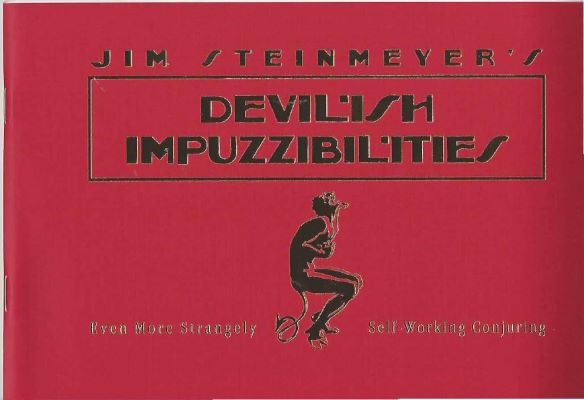 Jim Steinmeyer Devilish Impuzzibilities