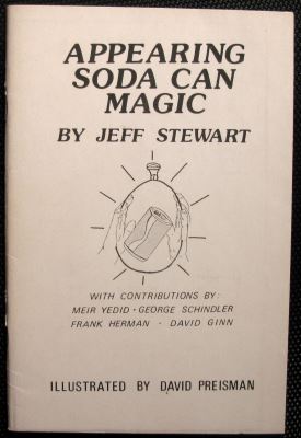 Stewart: Appearing
              Soda Can Magic