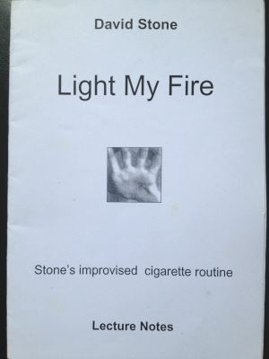 David Stone: Light
              My Fire