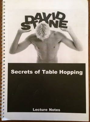 David Stone: Secrets of Table Hopping Lecture
