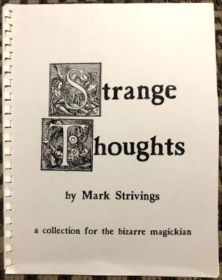 Mark Strivings: Strange Thoughts