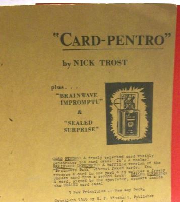 Nick
              Trost Card-Pentro