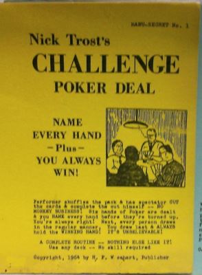 Trost: Challenge Poker