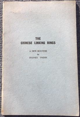 Twinn: Chinese Linking Rings - A New Routine