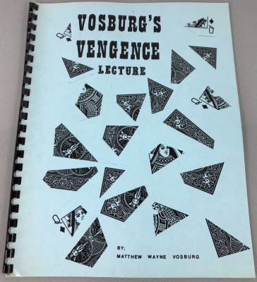 Matthew Wayne Vosburg: Vosberg's Vengence Lecture