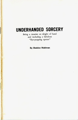 Waldman:
              Underhanded Sorcery