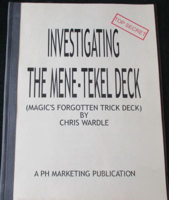 Chris Wardle: Investigating the Mene-Tekel Deck