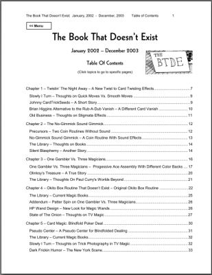Webb: The Book
              That Doesn't Exist