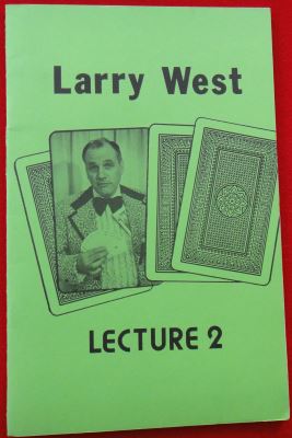 Larry
              West Lecture 2