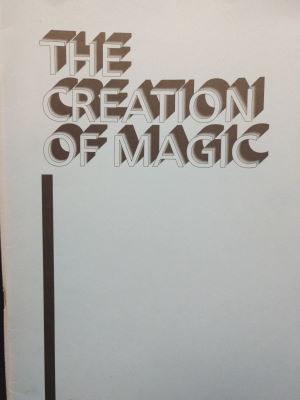 Peter Wilker: The Creation of Magic