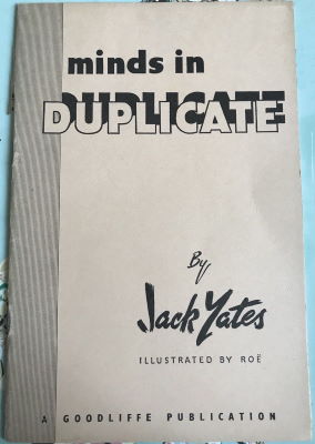 Jack Yates Minds In Duplicate