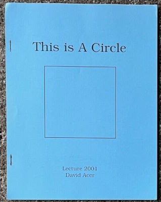 David Acer: This is a Circle