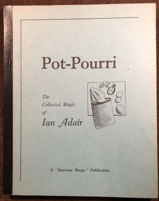 Ian
              Adair: Pot-Pourri