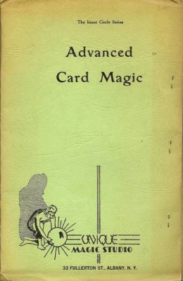 Albright's Advanced
              Card Magic