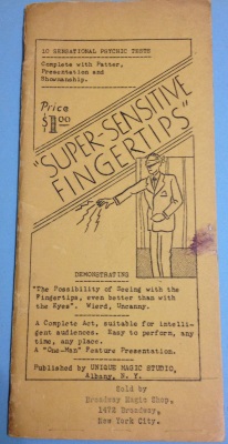 Super Sensitive
              Fingertips