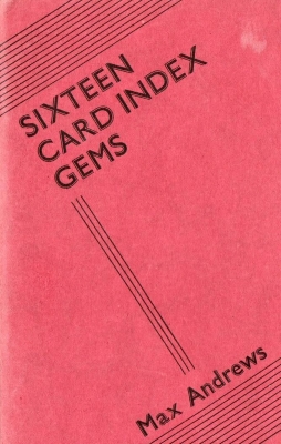 Sixteen Card Index
              Gems