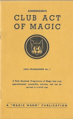 Jinx Program No. 1