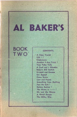 Al Baker's Book
              Two