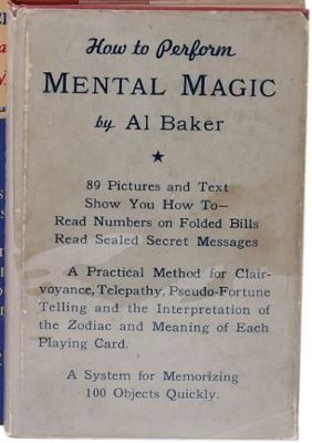 Al
              Baker's Mental Magic