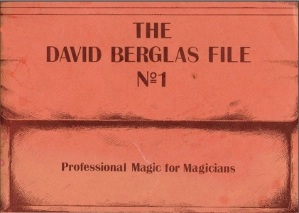David Berglas File
              No. 1