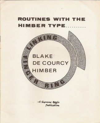 Routines With
              the Himber Type Linking Finger Ring