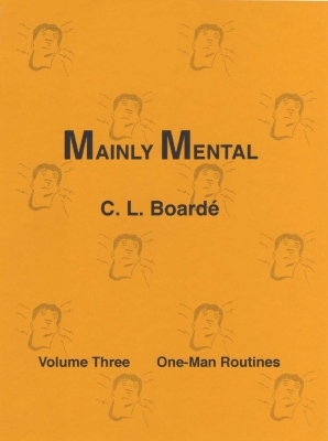 Mainly Mental Vol 3
              One Man Routines