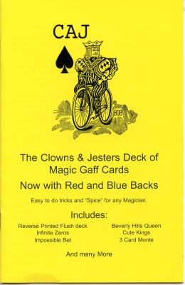 CAJ -
              Clowns & Jesters Deck of Magic Gaff Cards