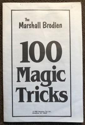 Marshall Brodien: 100 Magic Tricks