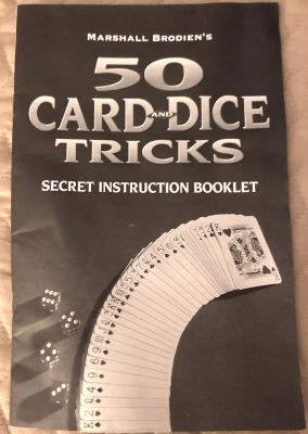 Marshall Brodien: 50 Card and Dice Tricks