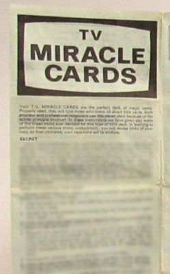 Marshall Brodien: TV Miracle Cards