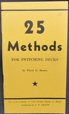 25 Methods for
              Switching Decks