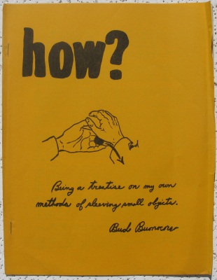 Bud Buonocore:
              How?