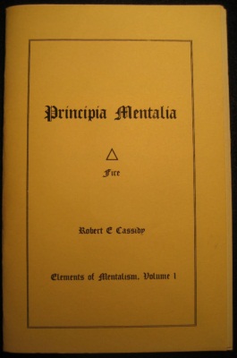 Cassidy:
              Principia Mentalia Fire