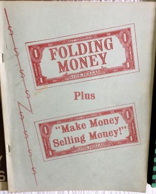 Cerceda & King: Folding Money Plus Make Money
              Selling Money