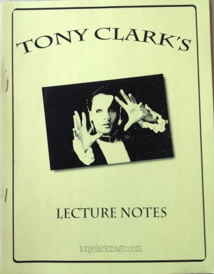 Tony Clark Lecture
              Notes