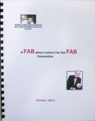 Tom
              Craven: FABulous Lecture