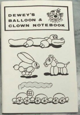Dewey's Balloon & Clown Notebook