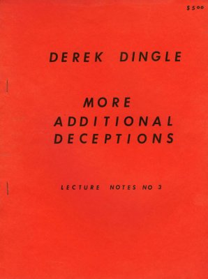 More Additional
              Deceptions